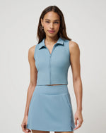 Travis Mathew Midline SL Polo Smoke Blue
