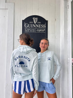 Faherty Sunwashed Sarasota Slub Hoodie Sky