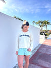 Town Pride Sarasota V-neck Sweater Cream