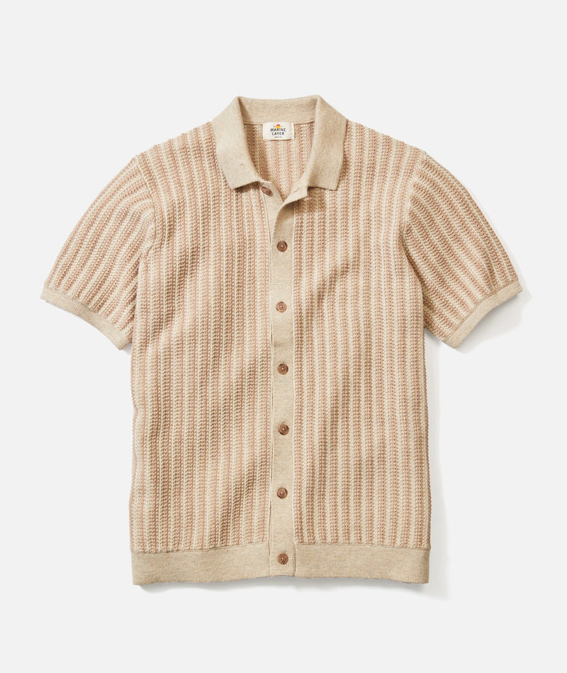Graham Sweater Button Down Shirt