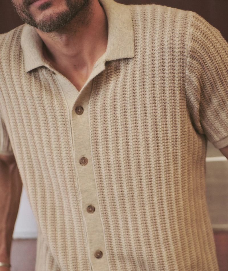 Graham Sweater Button Down Shirt