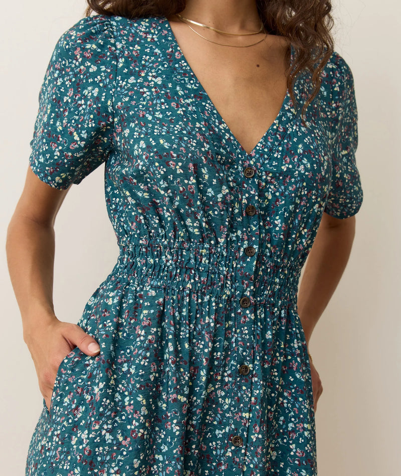 Marine Layer Annika Midi Dress