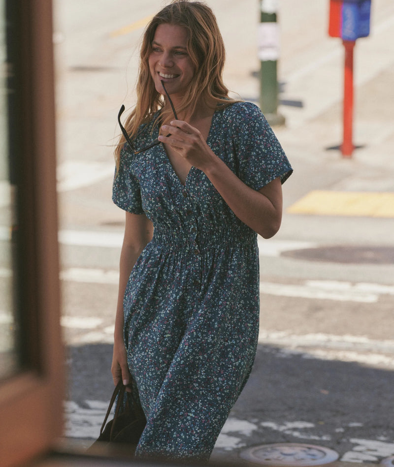 Marine Layer Annika Midi Dress
