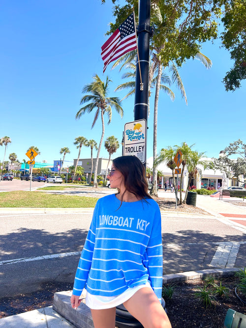 Town Pride Striped Longboat Key Sweater