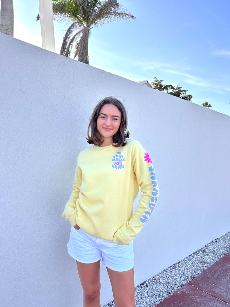 Do What Makes You Happy Crewneck