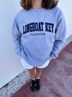 Classic Longboat Key Sweatshirt Grey