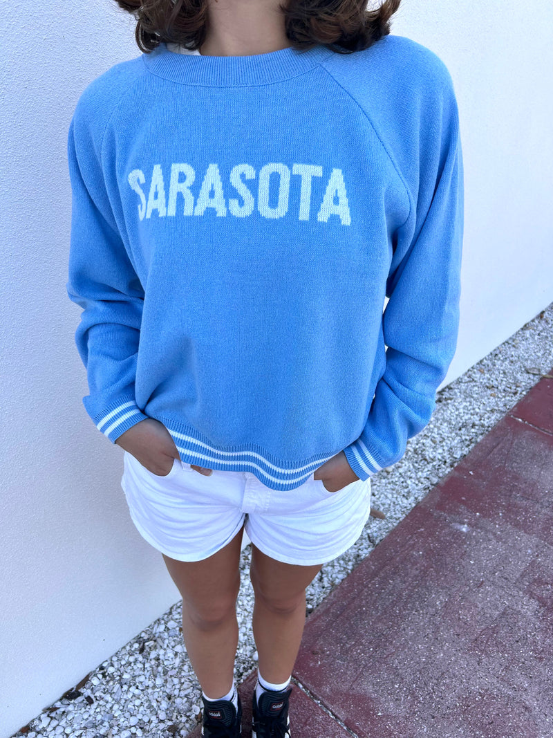 Town Pride Sarasota Stripe Raglan Sweater