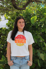 Marine Layer SRQ Vintage Slub Crop Tee