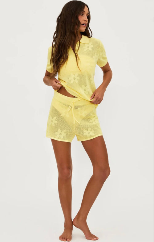 Beach Riot Balboa Short Butter Blossom