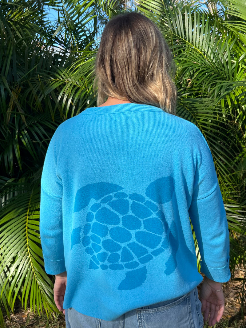 Town Pride Longboat Key Sea Turtle Sweater