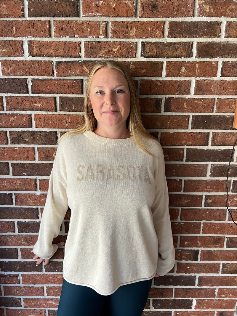 Town Pride Sarasota Tan Sweater