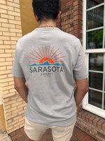 Faherty Sarasota Unwashed Pocket Tee Lakeshore Grey