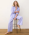 Marine Layer Seersucker Drawstring Wide Leg Pant