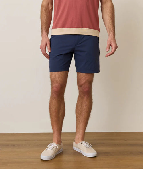 Marine Layer 7" Hybrid Short Mood Indigo