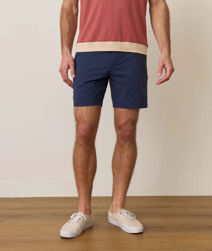 Marine Layer 7" Hybrid Short Mood Indigo
