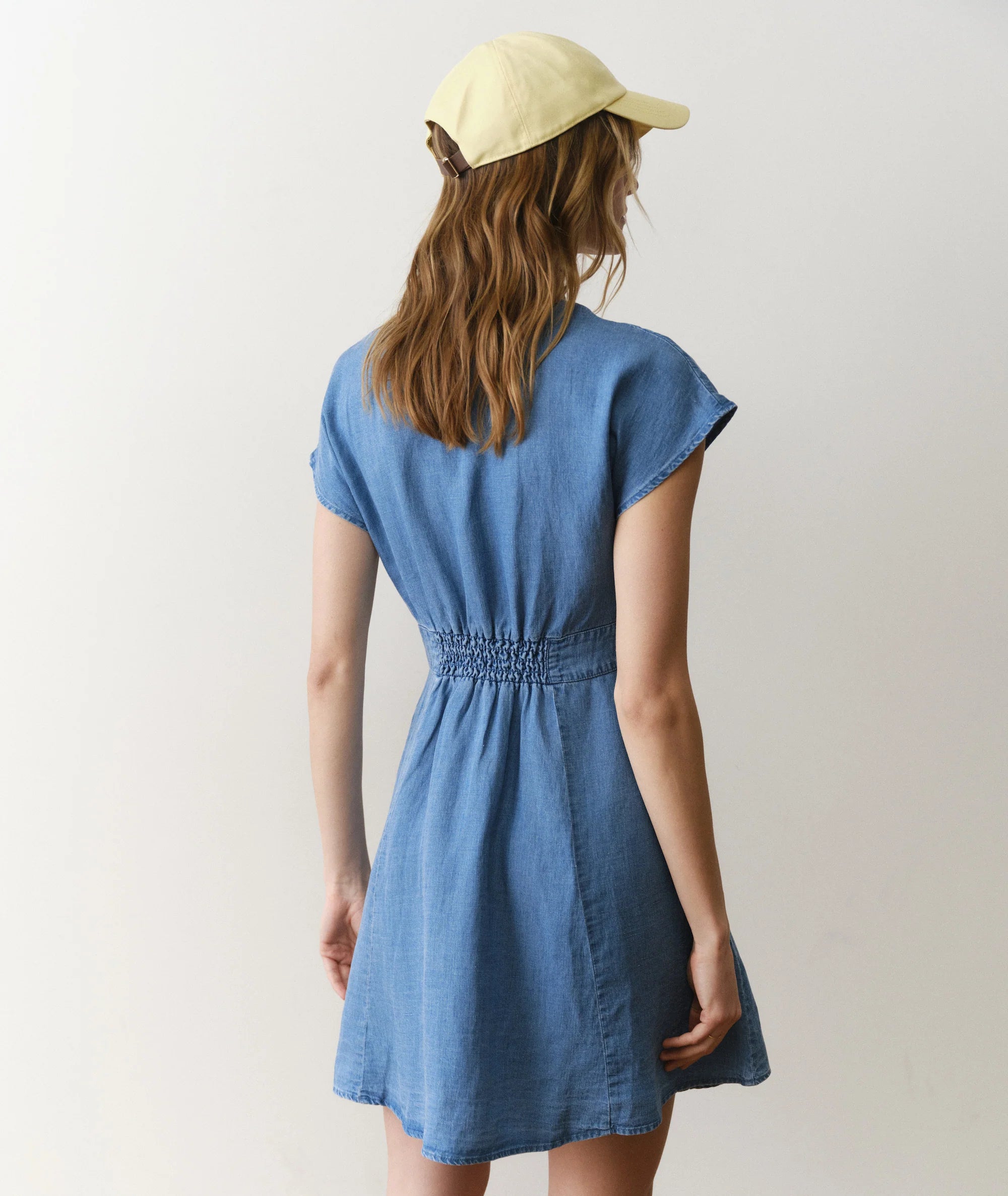 Marine Layer Camila Mini Dress Light Wash – Salty Stitch