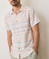 Marine Layer Stretch Selvage Short Sleeve Shirt Baja Stripe