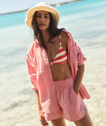 Marine Layer Gracey Oversized Seersucker Shirt